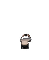 Albano 5375 Ciabattina bassa in vernice Nero e Oro