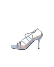 Albano 5396 Sandalo alto con tallone in vernice Celeste Albano 5396 Sandalo alto con tallone in vernice Celeste