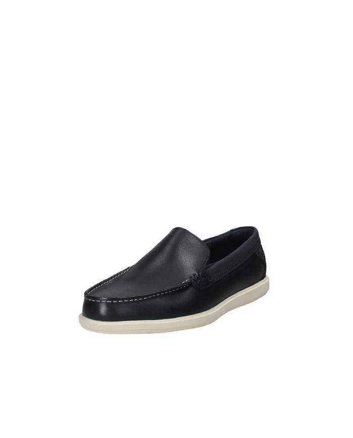 Clarks Bratton Loafer Mocassino leggero in pelle Blu Clarks Bratton Loafer Mocassino leggero in pelle Blu