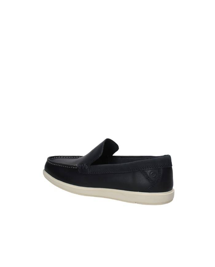 Clarks Bratton Loafer Mocassino leggero in pelle Blu Clarks Bratton Loafer Mocassino leggero in pelle Blu