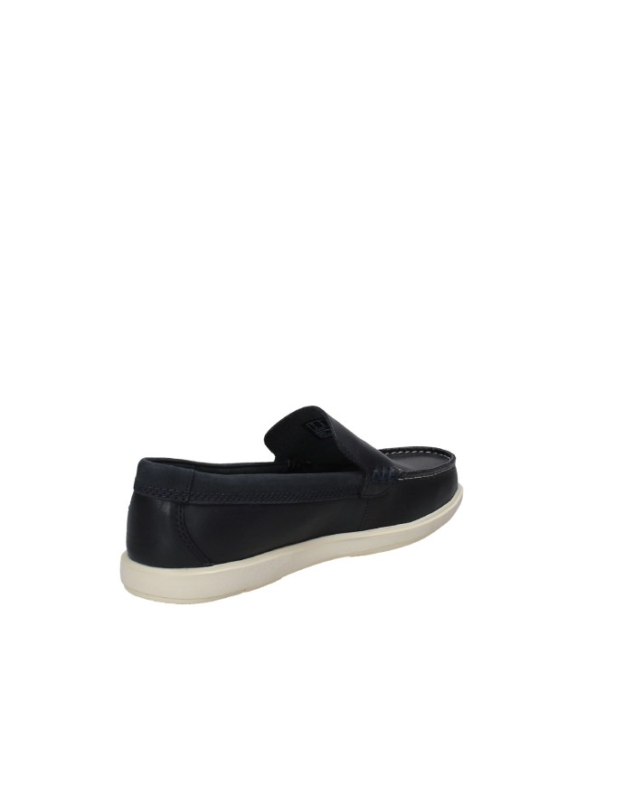 Clarks Bratton Loafer Mocassino leggero in pelle Blu Clarks Bratton Loafer Mocassino leggero in pelle Blu