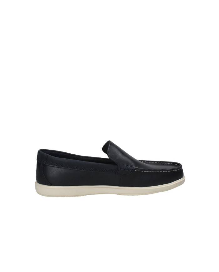 Clarks Bratton Loafer Mocassino leggero in pelle Blu Clarks Bratton Loafer Mocassino leggero in pelle Blu