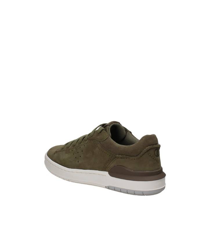 Clarks Courtlite Run 2 Sneaker uomo in nabuk Verde Militare Clarks Courtlite Run 2 Sneaker uomo in nabuk Verde Militare