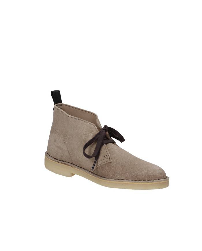 Clarks Originals® Desert Boot.180643 Polacchino Desert boot in camoscio Wolf