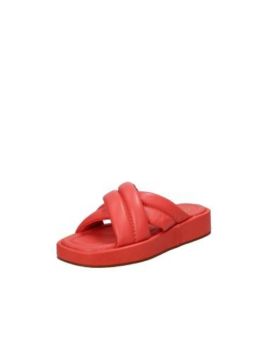 Clarks Alda Glide Sandalo con zeppa in nappa Corallo Clarks Alda Glide Sandalo con zeppa in nappa Corallo