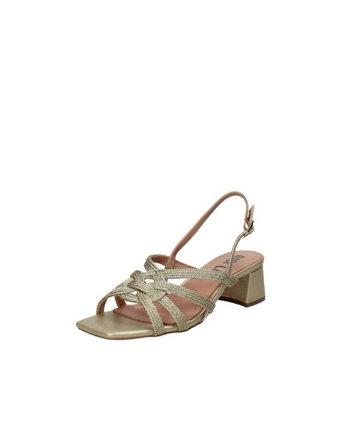Bibi Lou 857z94hg Sandalo in pelle e tessuto Oro Bibi Lou 857z94hg Sandalo in pelle e tessuto Oro