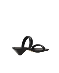 JVAM Cody 37788 Sandalo scalzato con due fasce imbottite Nero