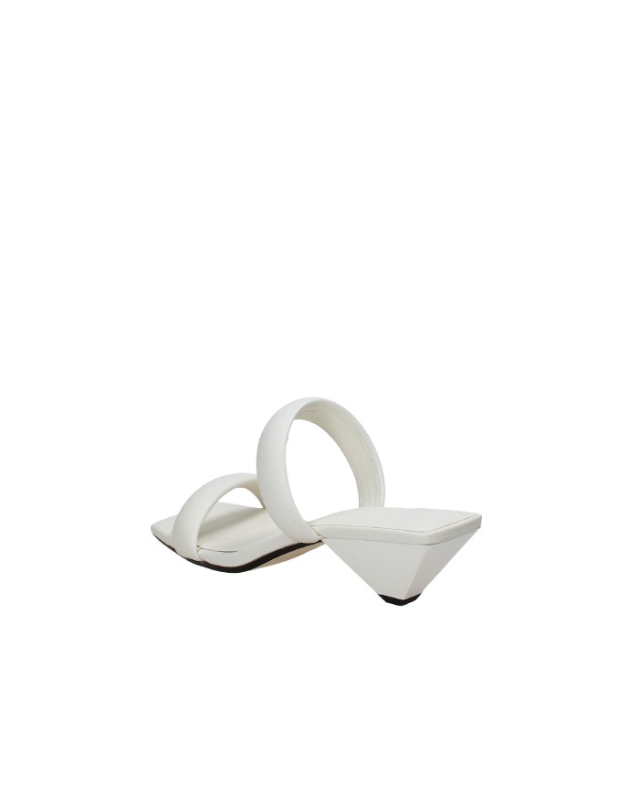 JVAM Cody 37788 Sandalo scalzato con due fasce imbottite Off White