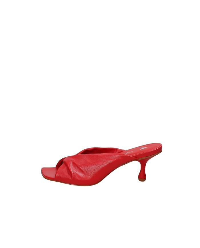 Carrano 799006 Sabot aperto in nappa Rosso Carrano 799006 Sabot aperto in nappa Rosso