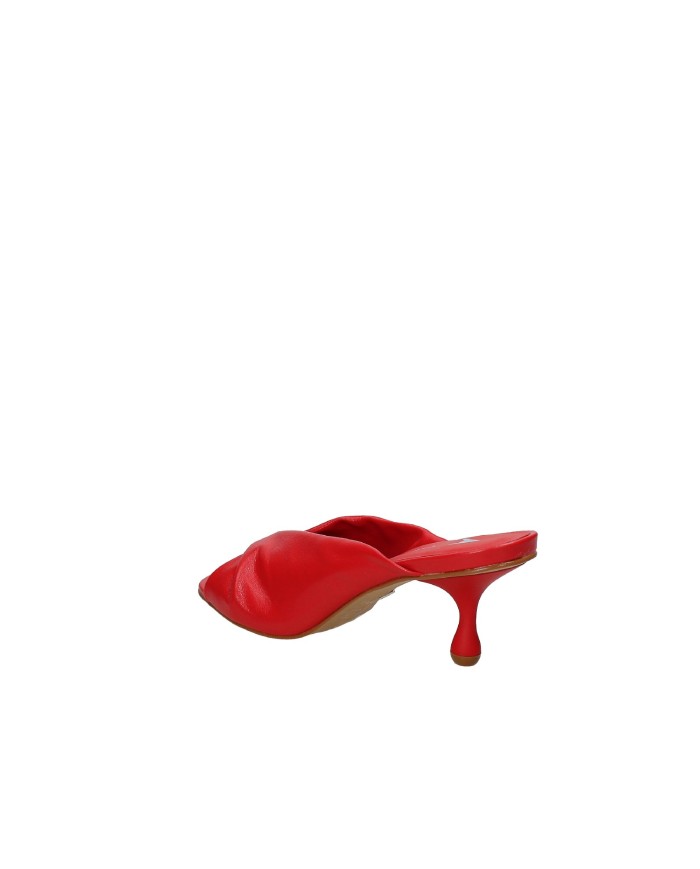 Carrano 799006 Sabot aperto in nappa Rosso