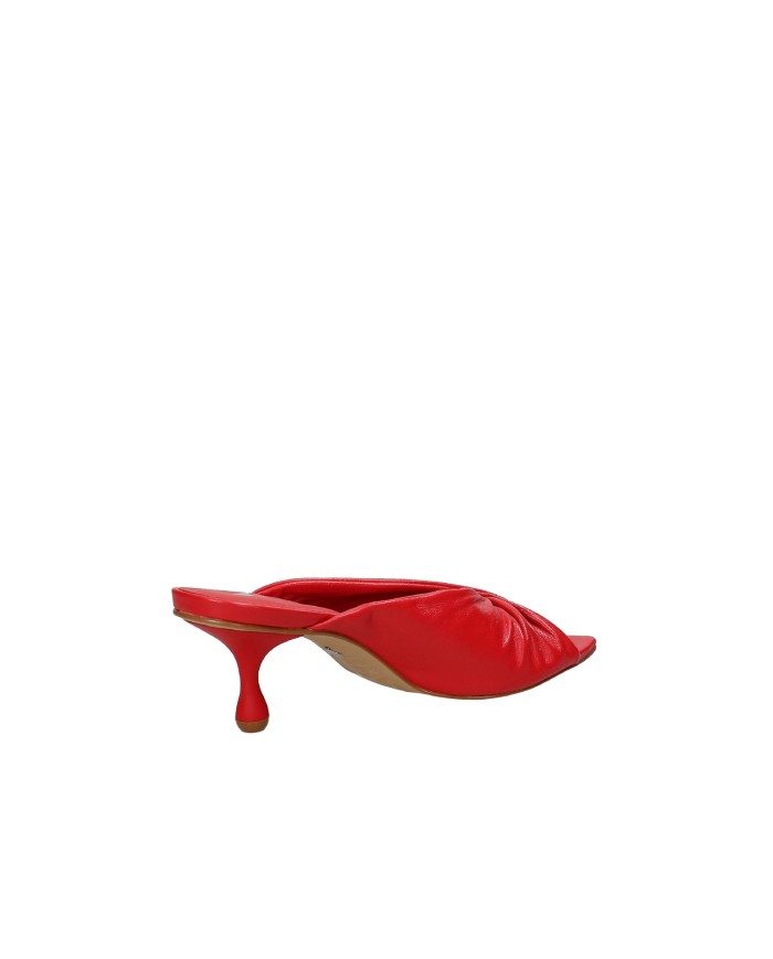 Carrano 799006 Sabot aperto in nappa Rosso