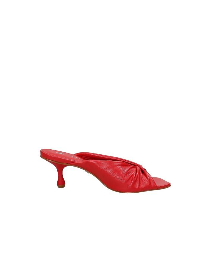 Carrano 799006 Sabot aperto in nappa Rosso