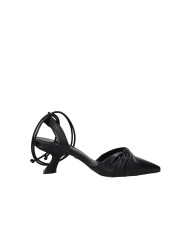 Carrano 690007 Décolleté slingback con laccio alla caviglia in pelle Nero Carrano 690007 Décolleté slingback con laccio alla caviglia in pelle Nero
