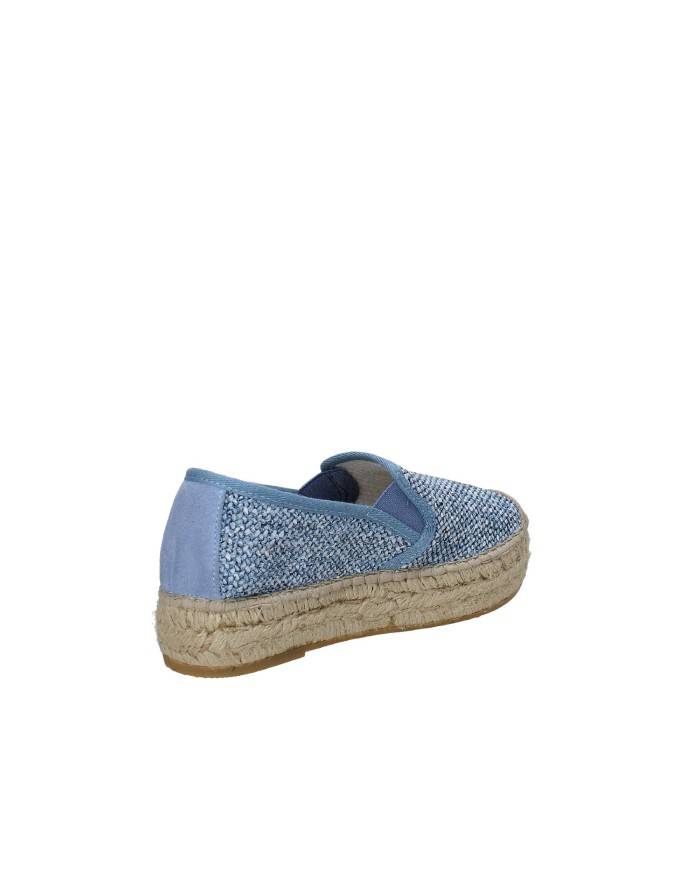 Vidorreta 06300 Espadrilla platform piatto in corda Azzurro Vidorreta 06300 Espadrilla platform piatto in corda Azzurro