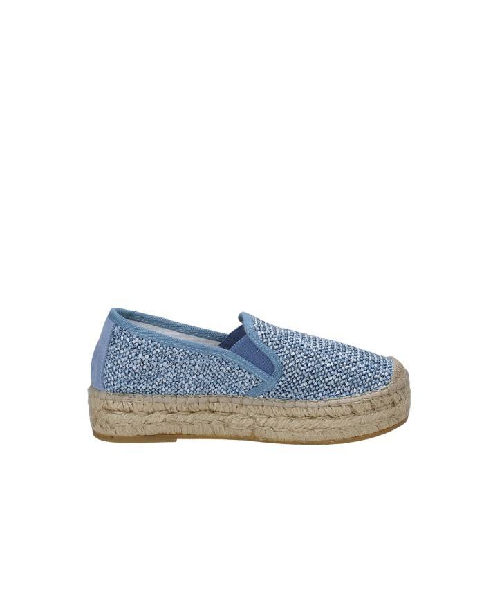 Vidorreta 06300 Espadrilla platform piatto in corda Azzurro Vidorreta 06300 Espadrilla platform piatto in corda Azzurro