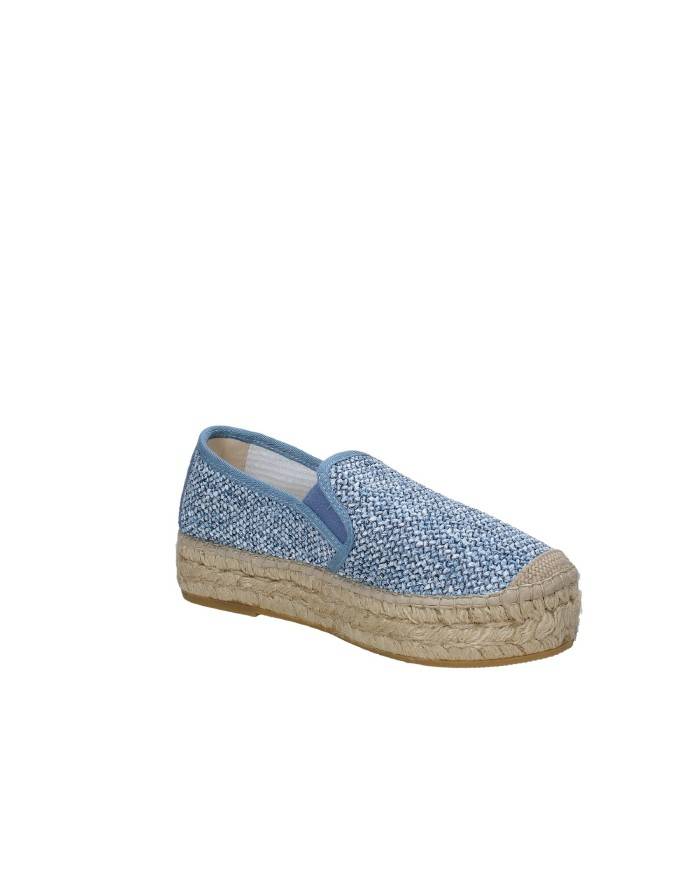 Vidorreta 06300 Espadrilla platform piatto in corda Azzurro Vidorreta 06300 Espadrilla platform piatto in corda Azzurro