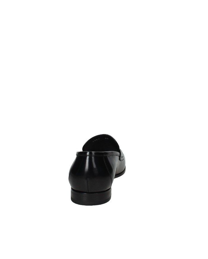 Rossi 1464.M Mocassino classico in pelle spazzolata Nero Rossi 1464.M Mocassino classico in pelle spazzolata Nero
