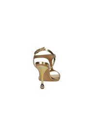 Carrano 804003 Sandalo tacco a spillo in laminato Oro