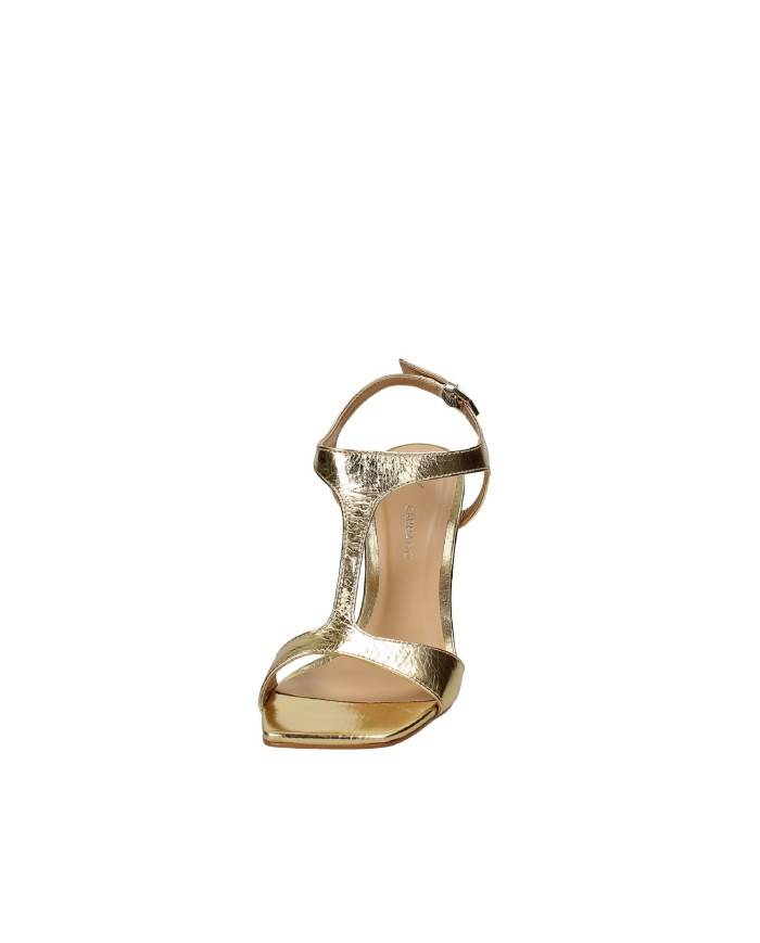 Carrano 804003 Sandalo tacco a spillo in laminato Oro
