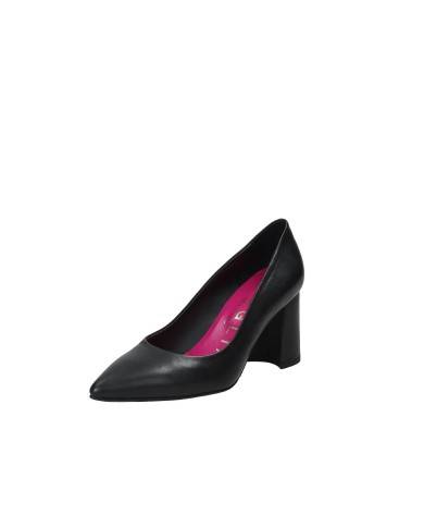 Bruglia Milano 8001 Décolleté alto in nappa Nero