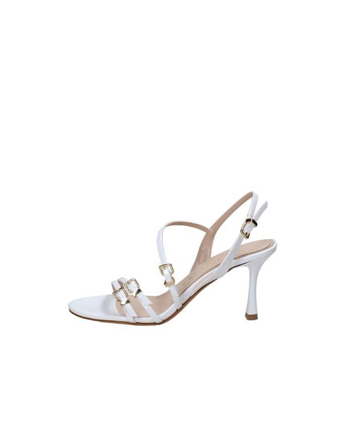 Albano 5374 Sandalo nude look con cinturini Bianco Albano 5374 Sandalo nude look con cinturini Bianco