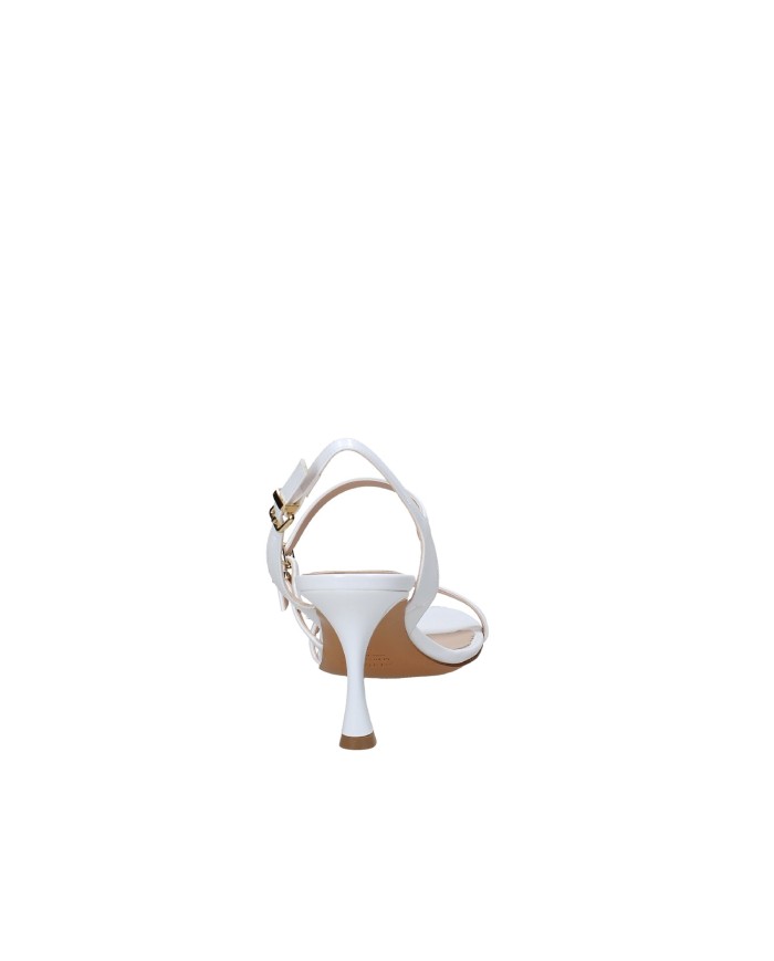 Albano 5374 Sandalo nude look con cinturini Bianco Albano 5374 Sandalo nude look con cinturini Bianco