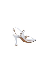 Albano 5374 Sandalo nude look con cinturini Bianco Albano 5374 Sandalo nude look con cinturini Bianco