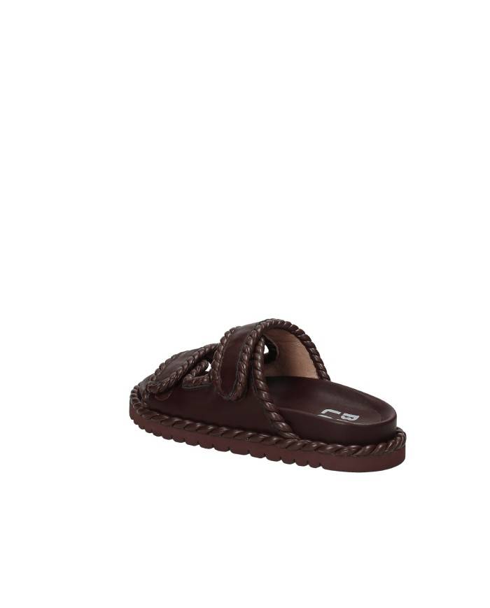 Bibi Lou 826z80hg Ciabatta con fasce a strappo in nappa Testa Moro