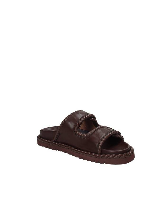 Bibi Lou 826z80hg Ciabatta con fasce a strappo in nappa Testa Moro