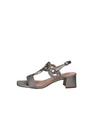 Bibi Lou 856z94hg Sandalo con tacco a blocchetto in pelle Canna di fucile