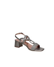 Bibi Lou 856z94hg Sandalo con tacco a blocchetto in pelle Canna di fucile