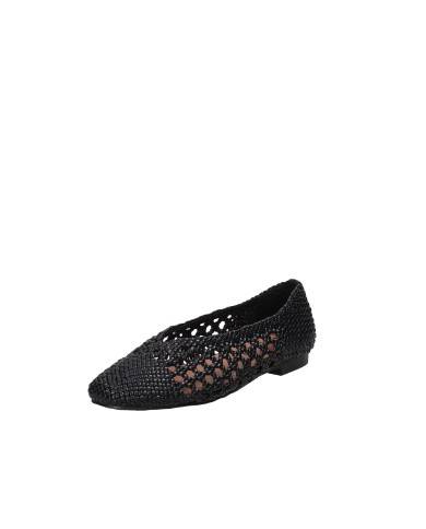 Bibi Lou 900z80vk Ballerina traforata in pelle a intreccio Nero Bibi Lou 900z80vk Ballerina traforata in pelle a intreccio Nero