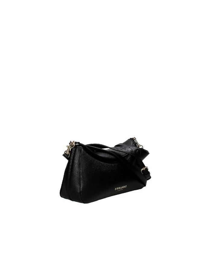 Ermanno Scervino 12401863 Borsa media a spalla e tracolla in ecopelle Nero