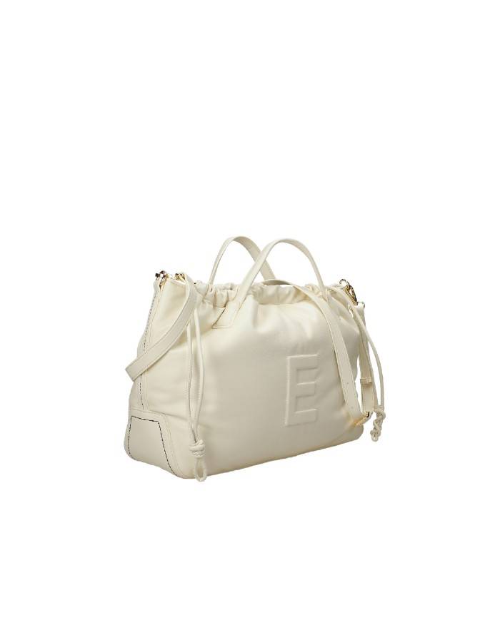 Ermanno Scervino 12401870 Borsa large a mano e tracolla in ecopelle Off White