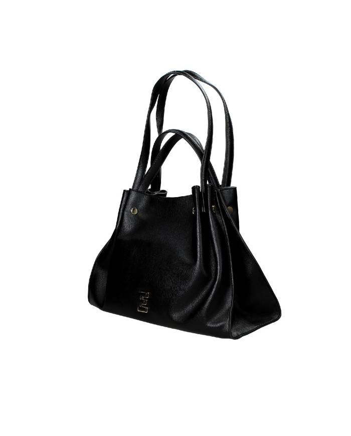 Ermanno Scervino 12401840 Borsa shopper bag doppio manico in ecopelle Nero