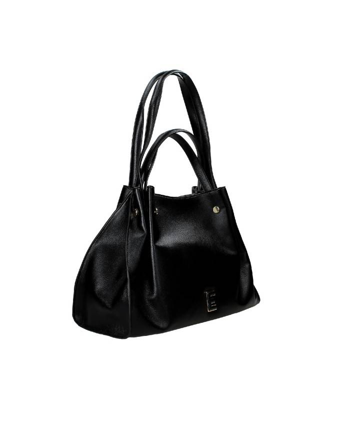 Ermanno Scervino 12401840 Borsa shopper bag doppio manico in ecopelle Nero