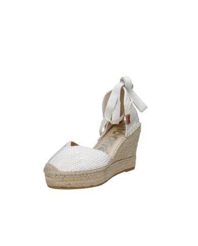 Vidorreta 27900 Espadrillas alta con zeppa e laccio Panna Vidorreta 27900 Espadrillas alta con zeppa e laccio Panna
