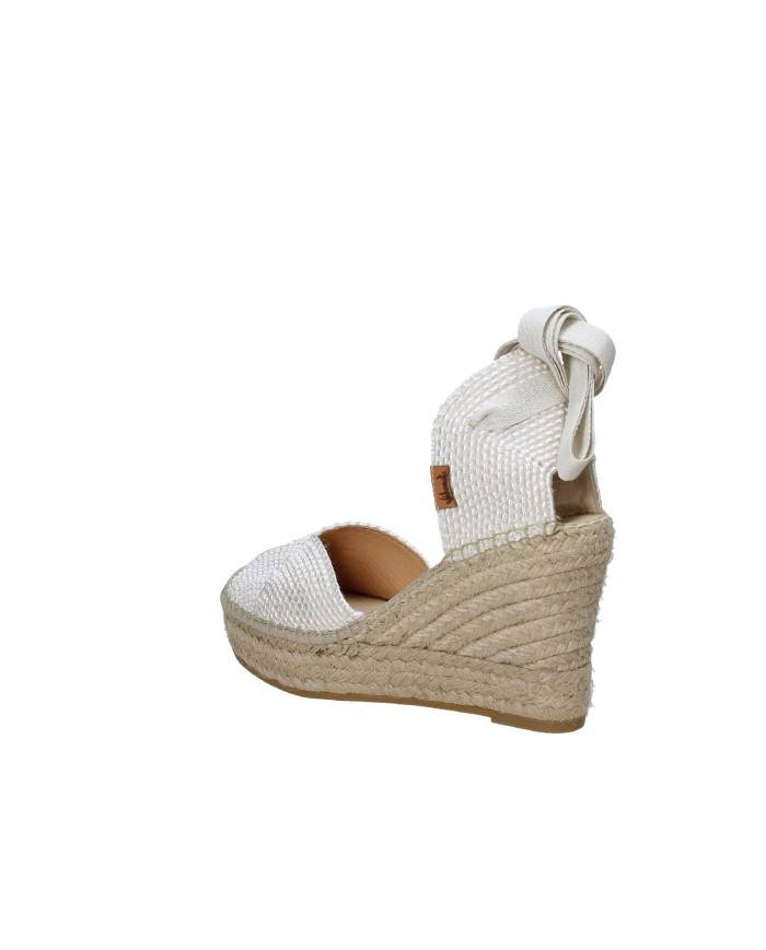 Vidorreta 27900 Espadrillas alta con zeppa e laccio Panna Vidorreta 27900 Espadrillas alta con zeppa e laccio Panna