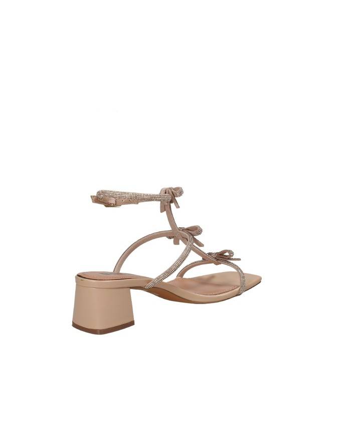 Bibi Lou 847z00hg Sandalo con tacco in pelle Nude