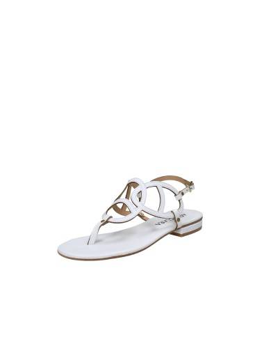 Aquaclara Forge Sandalo infradito in pelle Bianco Aquaclara Forge Sandalo infradito in pelle Bianco