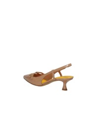 Mara Bini U307 Décolleté slingback Mary Jane in vernice Nude