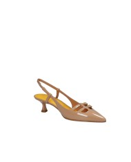 Mara Bini U307 Décolleté slingback Mary Jane in vernice Nude