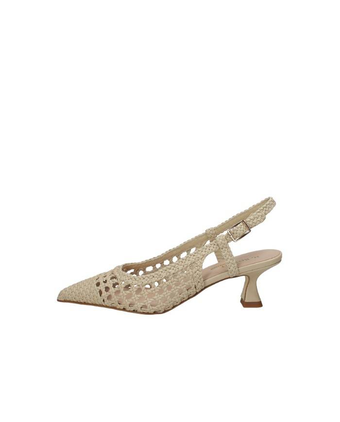 Il Borgo Firenze 1513 Décolleté slingback in pelle intrecciata Nude Il Borgo Firenze 1513 Décolleté slingback in pelle intrecciata Nude