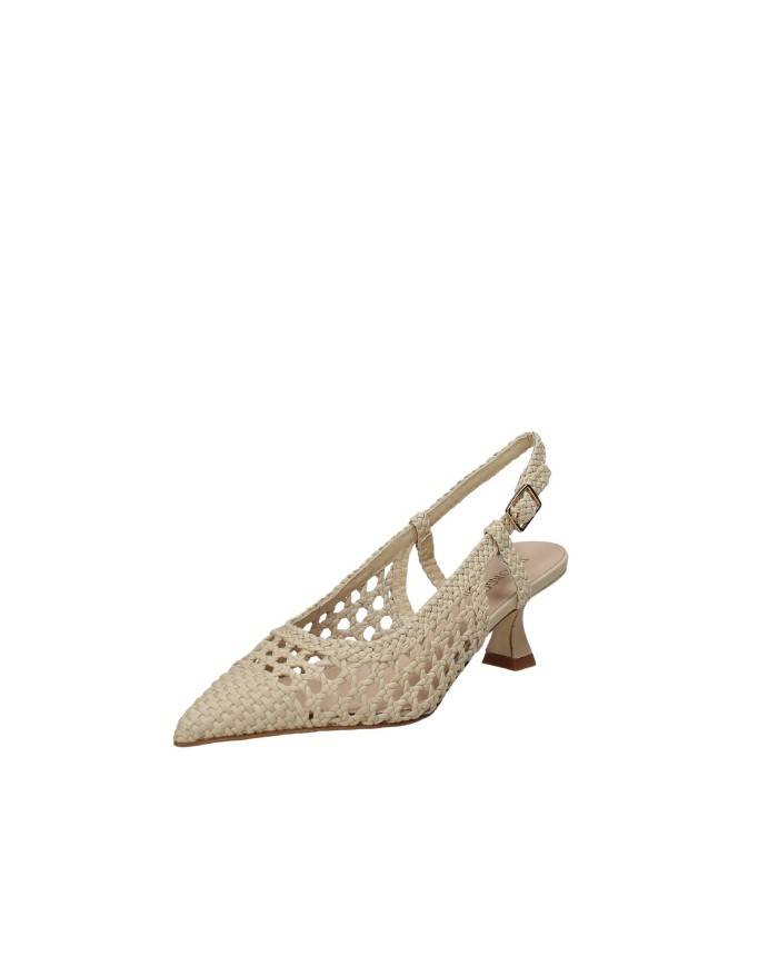 Il Borgo Firenze 1513 Décolleté slingback in pelle intrecciata Nude Il Borgo Firenze 1513 Décolleté slingback in pelle intrecciata Nude