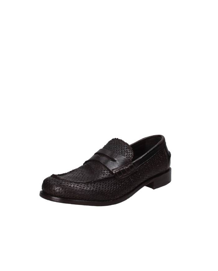 JP David 2580 Mocassino uomo in pelle traforata Testa Moro JP David 2580 Mocassino uomo in pelle traforata Testa Moro