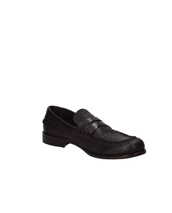 JP David 2580 Mocassino uomo in pelle traforata Testa Moro