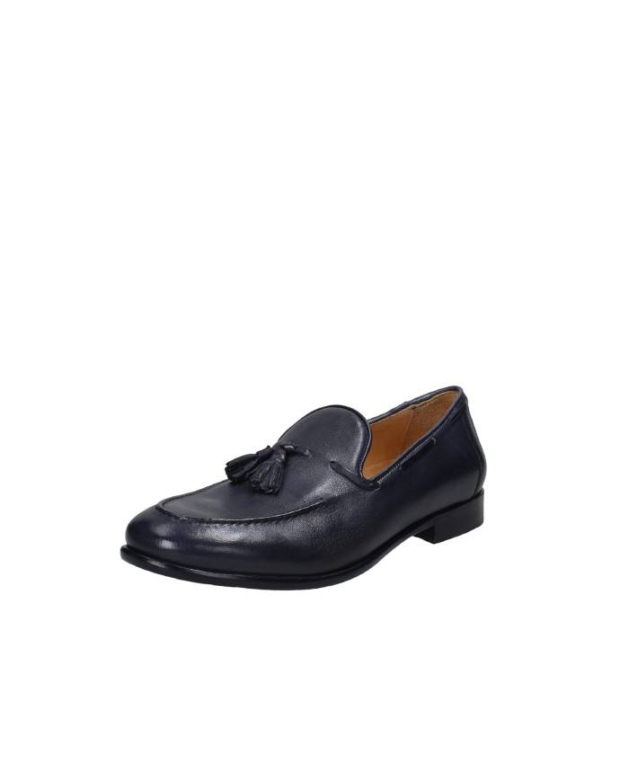 JP David 266-1 Mocassino uomo con nappe in pelle Blu JP David 266-1 Mocassino uomo con nappe in pelle Blu