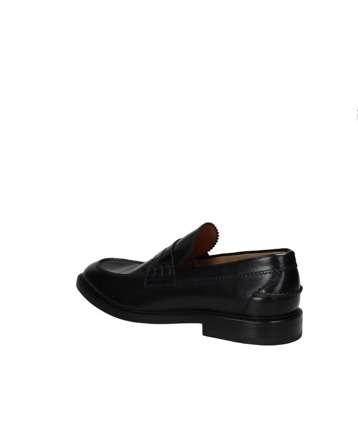 Rossi 1417 Mocassino classico liscio in pelle spazzolata Nero Rossi 1417 Mocassino classico liscio in pelle spazzolata Nero