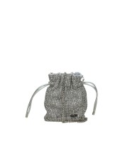 Albano Borse a1074 Borsetta a mano e spalla in rete di strass Cristall Albano Borse a1074 Borsetta a mano e spalla in rete di strass Cristall