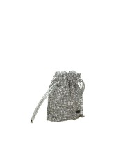 Albano Borse a1074 Borsetta a mano e spalla in rete di strass Cristall Albano Borse a1074 Borsetta a mano e spalla in rete di strass Cristall